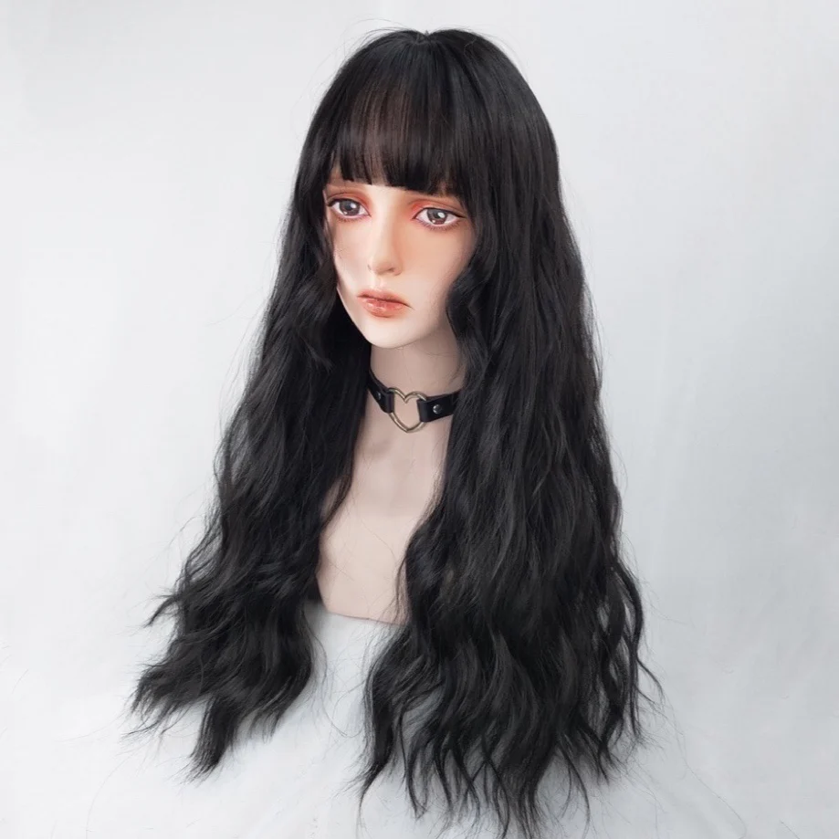 natural lolita black wool roll  HA0144 - Image 2