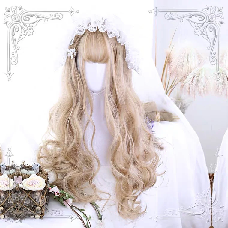 Natural long hair big wavy curly hair HA0464 - Image 3