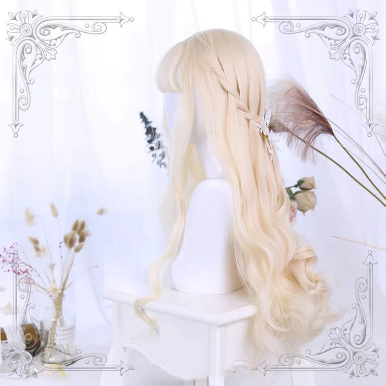 Natural long hair big wavy curly hair HA0464 - Image 6