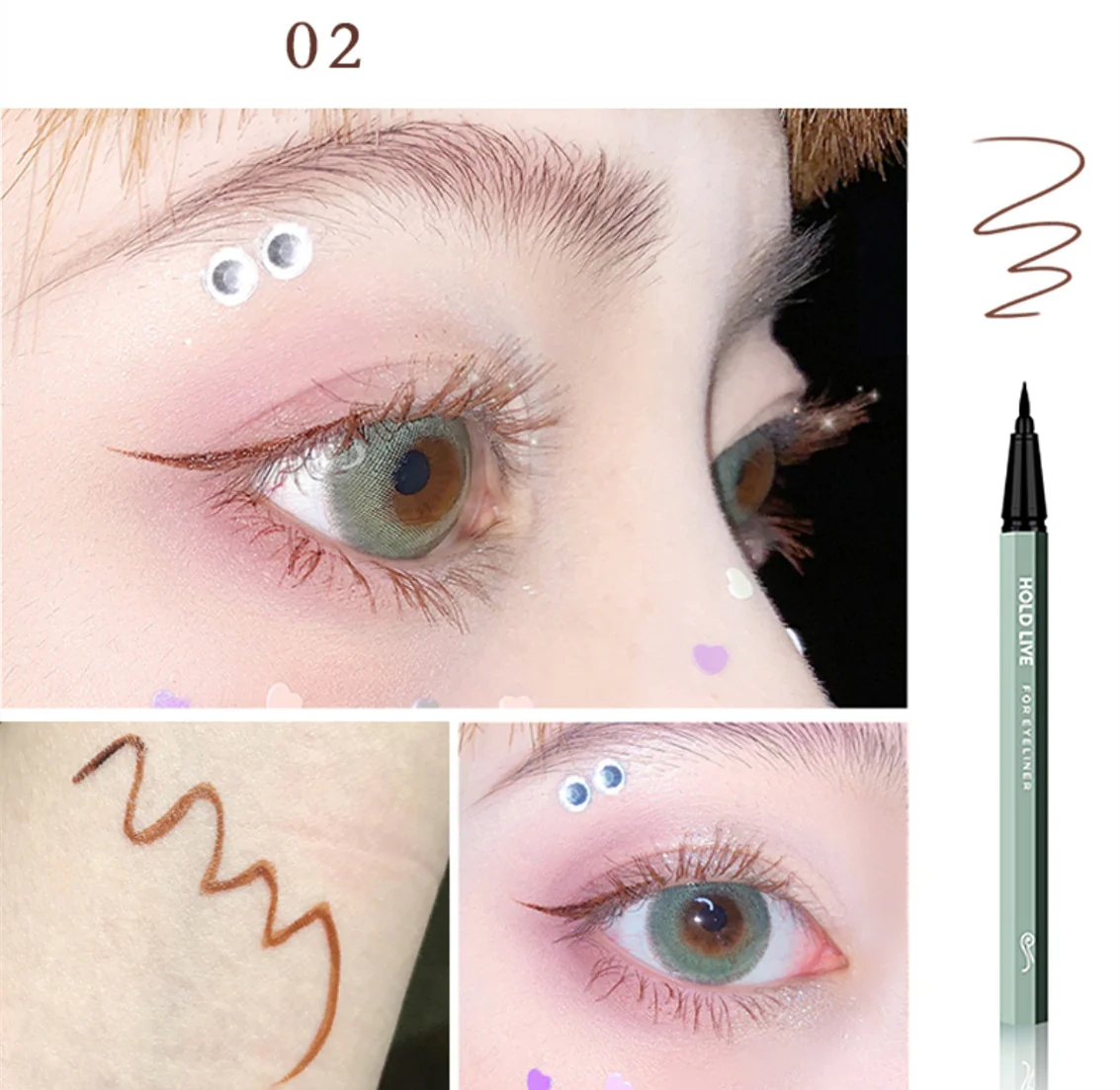 Natural Superfine Color Liquid Eyeliner Pencil  HA0092 - Image 3