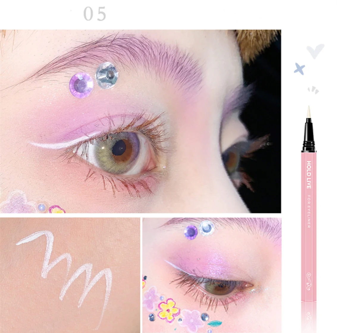Natural Superfine Color Liquid Eyeliner Pencil  HA0092 - Image 6