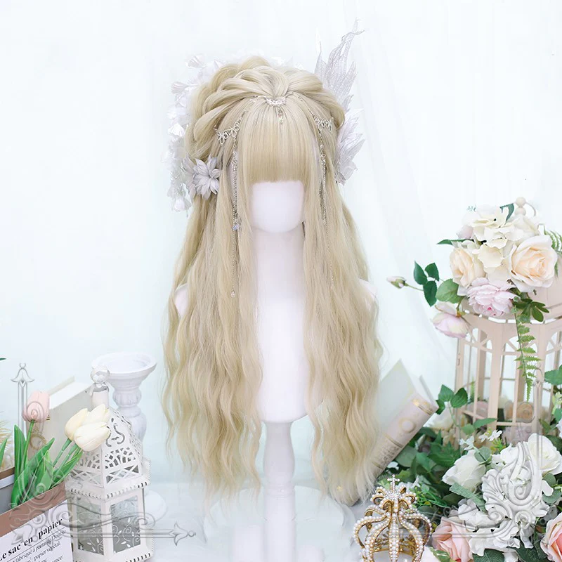 Natural water ripple long curly wig  HA1448 - Image 4