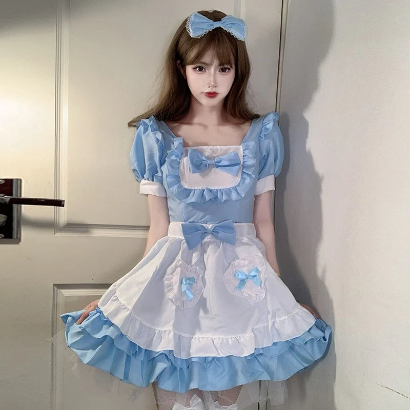 New Year red cosplay maid  HA1487 - Image 2