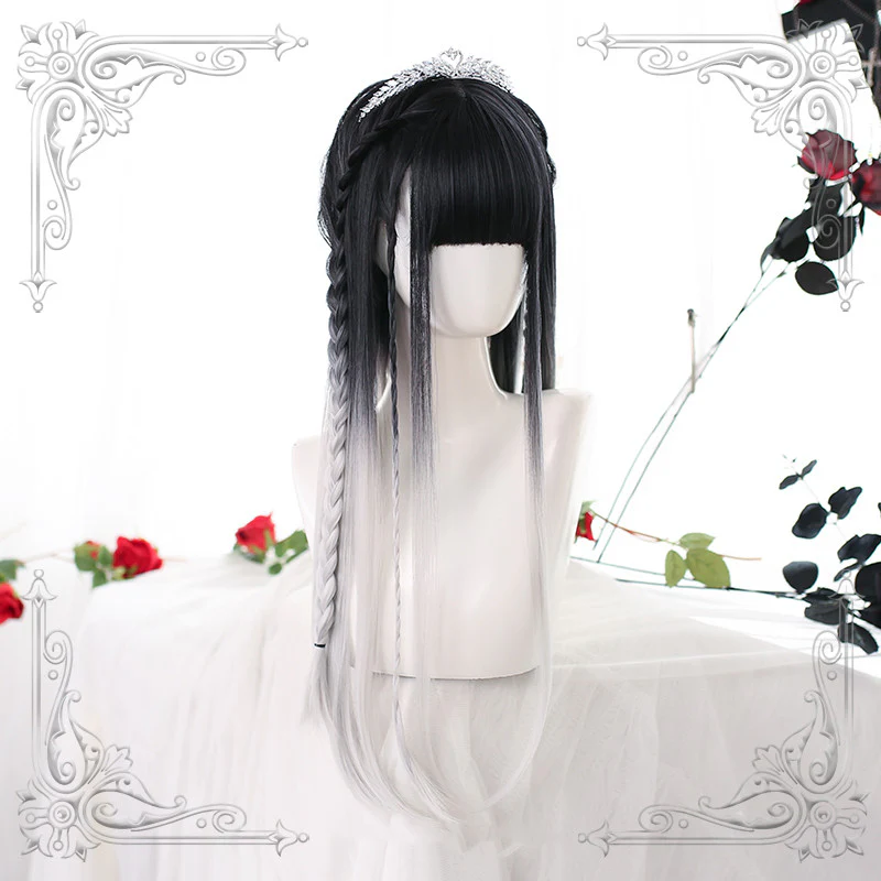 Nightmare gradient long straight hair HA0475 - Image 4