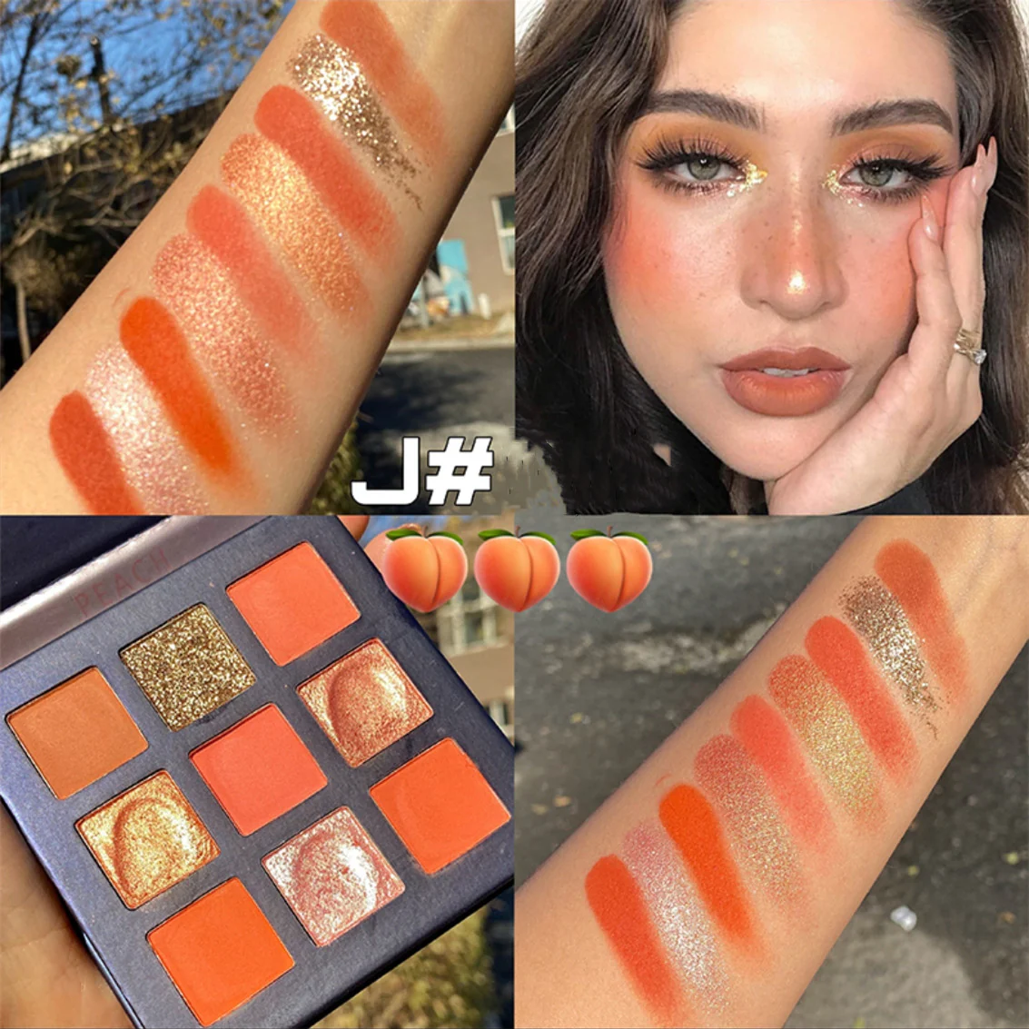 Nine Color Eyeshadow Palette   HA0127 - Image 13