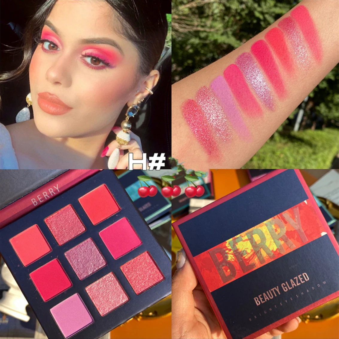 Nine Color Eyeshadow Palette   HA0127 - Image 9