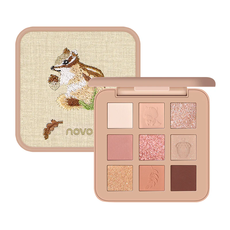 Nine-color pearlescent matte shadow plate   HA0115 - Image 5