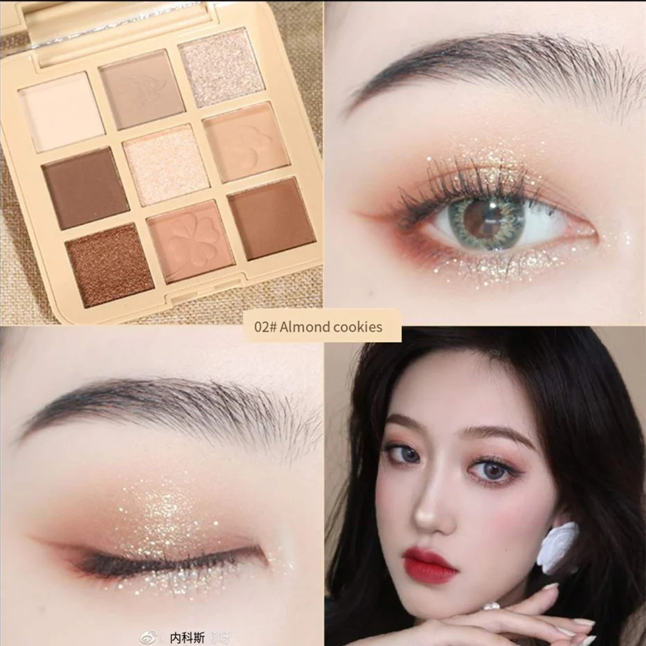 Nine-color pearlescent matte shadow plate   HA0115 - Image 7