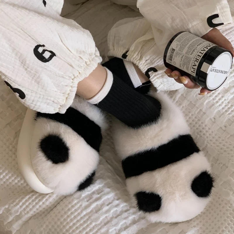 Panda cotton slippers  HA1342 - Image 3
