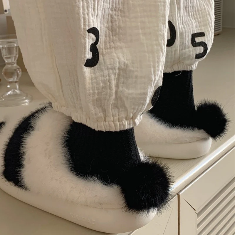 Panda cotton slippers  HA1342 - Image 4