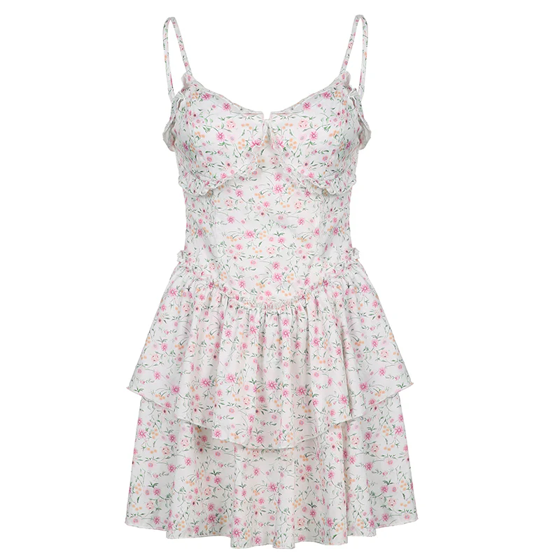 Pastoral Floral Cake Dress  HA0643 - Image 5