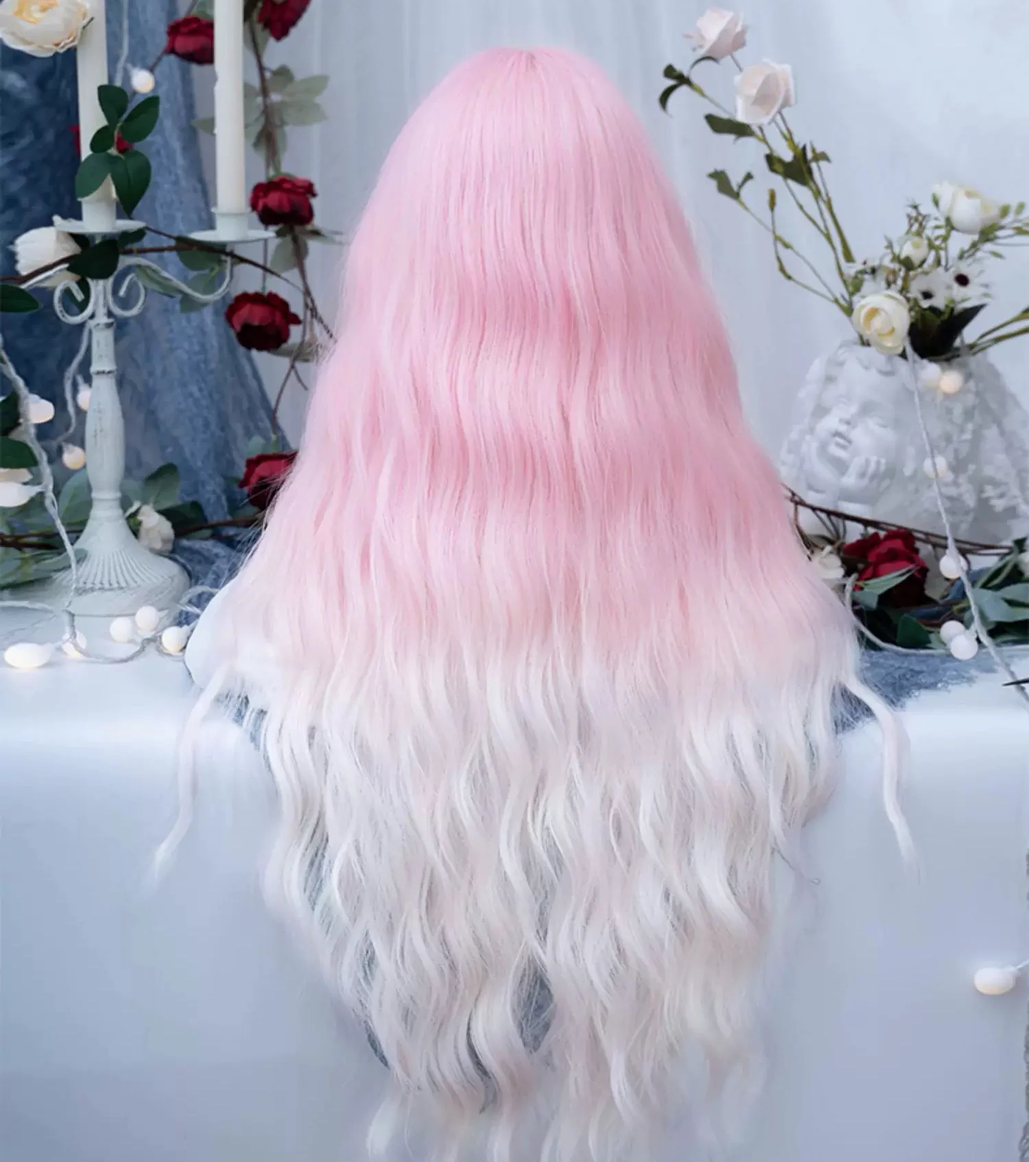 『Peach Coco』Long Curly Wig HA2631 - Image 3
