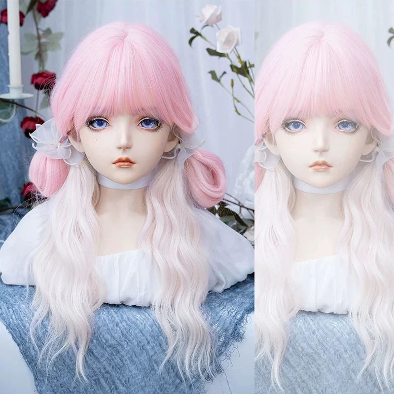 『Peach Coco』Long Curly Wig HA2631 - Image 5