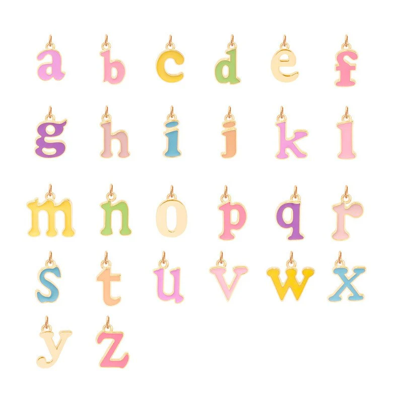 Pearl 26 Letters Pendant Necklace   HA1445 - Image 5