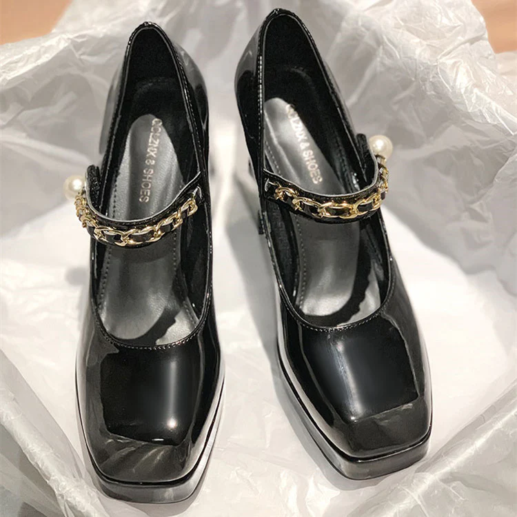 Periwinkle Pearl High Heels HA0341 - Image 4