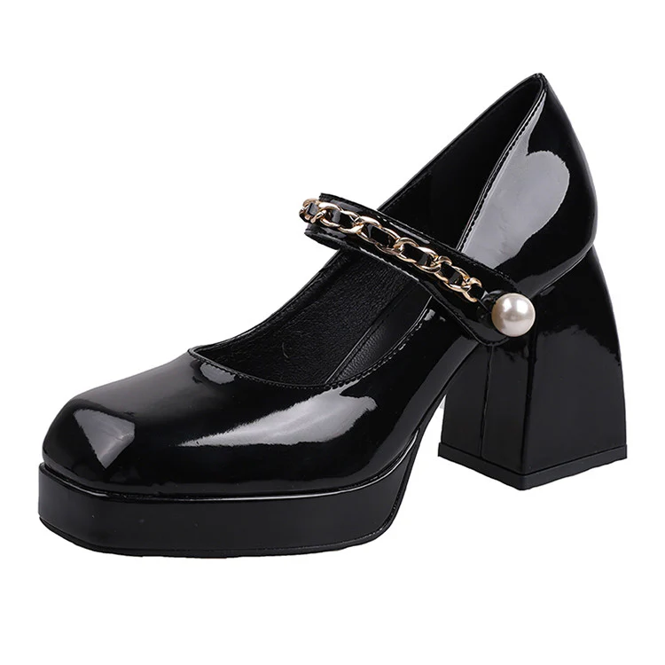 Periwinkle Pearl High Heels HA0341 - Image 5
