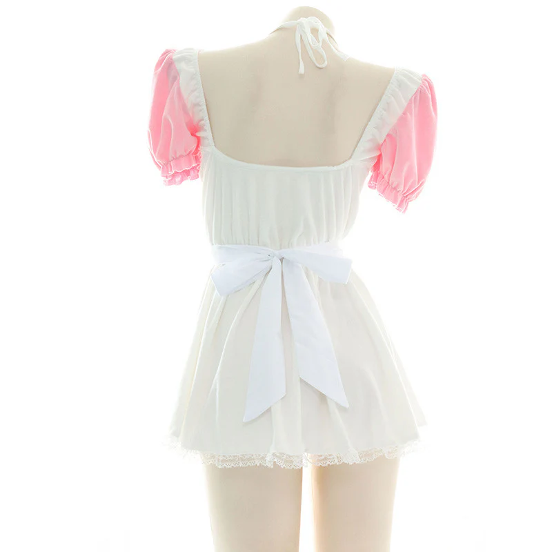 Pink and White Plush Home Set   HA0586 - Image 5