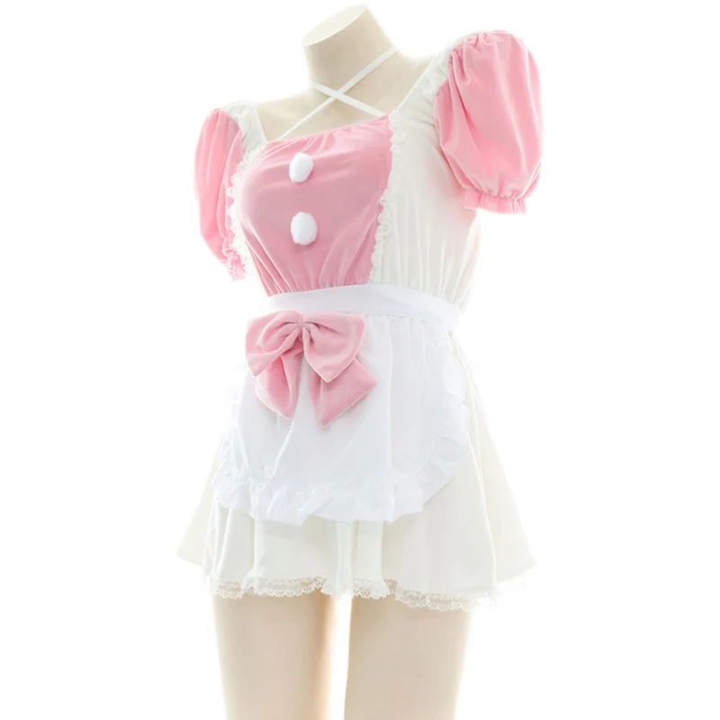 Pink and White Plush Home Set   HA0586 - Image 7
