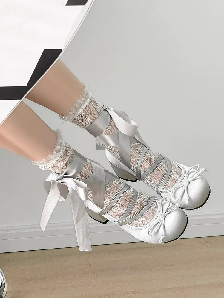 Pink ballet shoes HA2498 - Image 6
