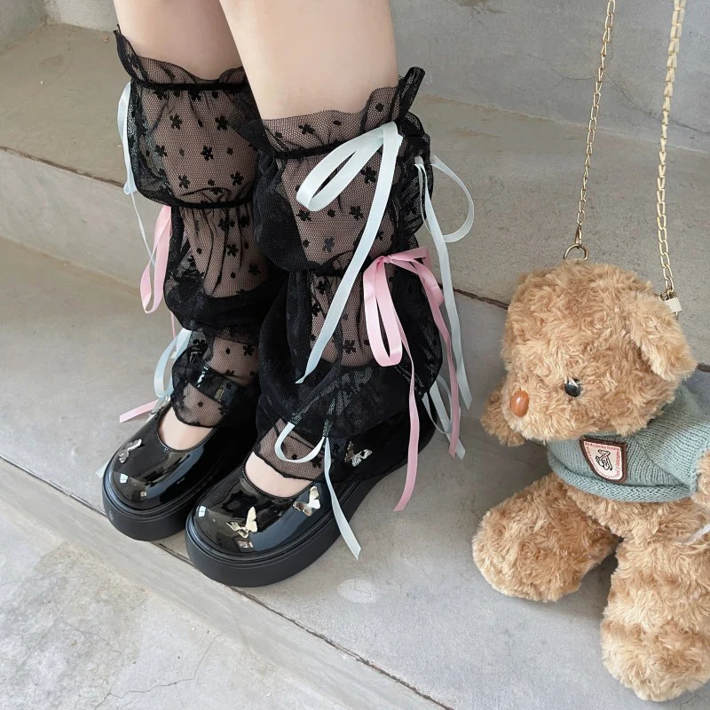 Pink Bandage Socks   HA1964 - Image 2