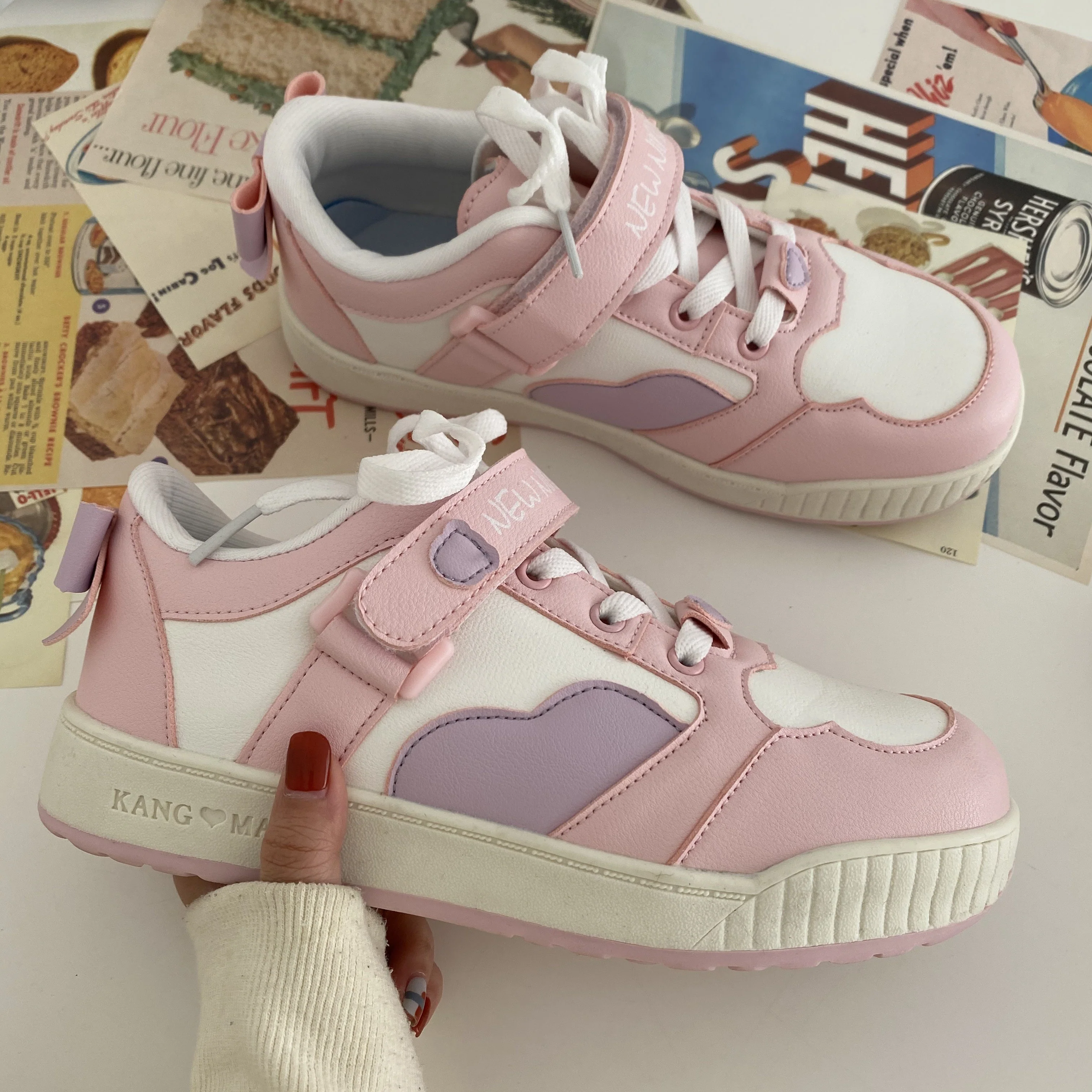 Pink Bear Sneakers  HA1521 - Image 2