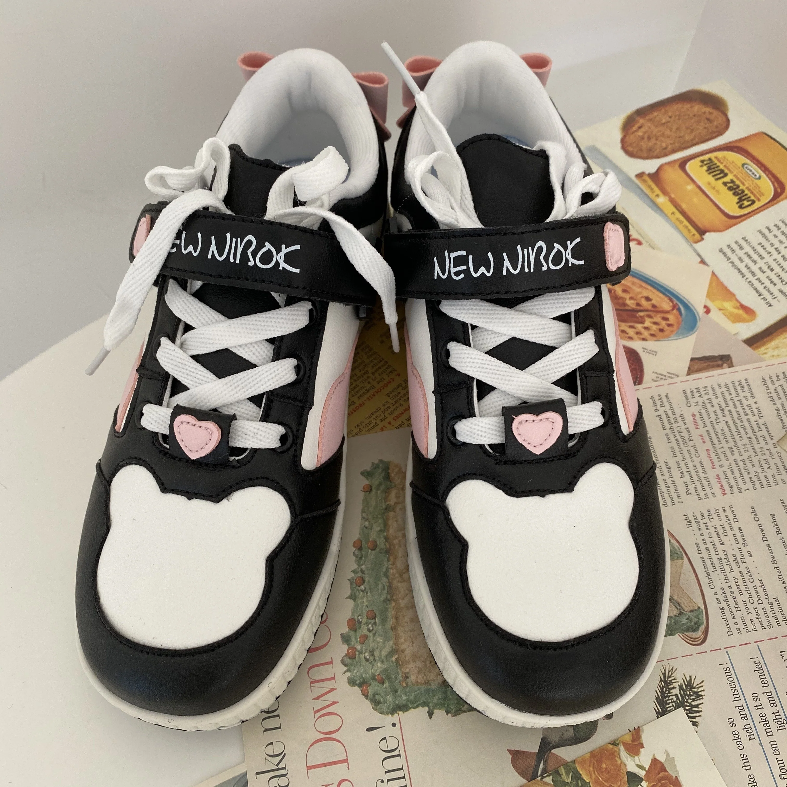 Pink Bear Sneakers  HA1521 - Image 4