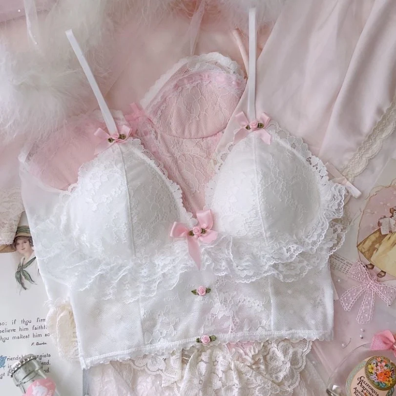 Pink Bow Lace Sling  HA0326 - Image 3