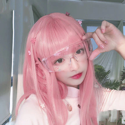 Pink Color Gradient Long Hair  HA0258 - Image 4