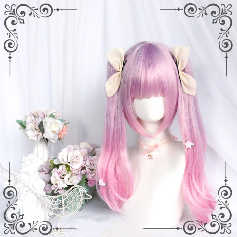 Pink Detachable Ponytail Wig   HA0429 - Image 3