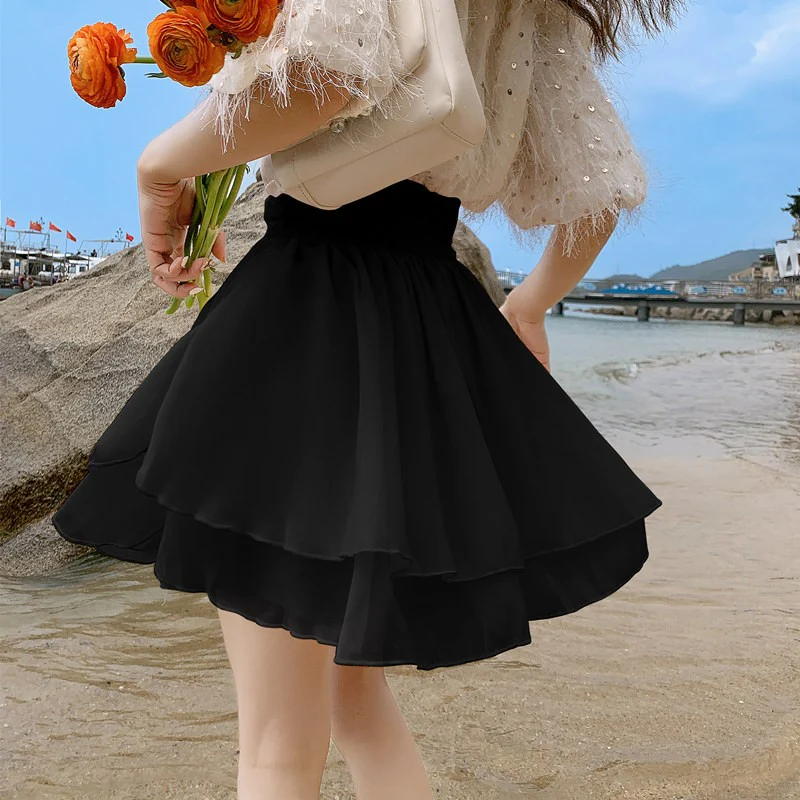 Pink mesh skirt   HA1846 - Image 3
