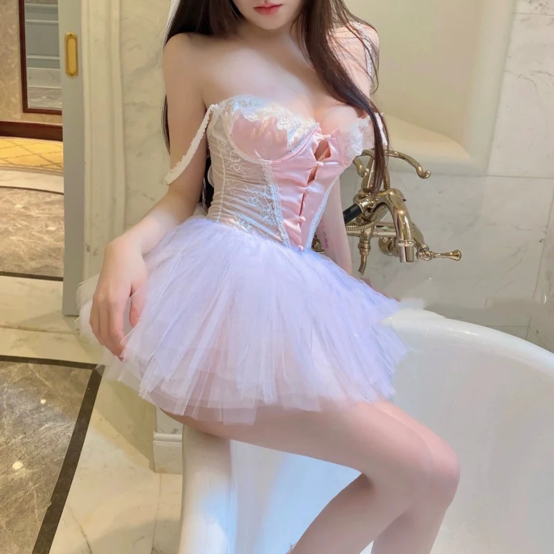 Pink Satin Jumpsuit HA1744 - Image 2