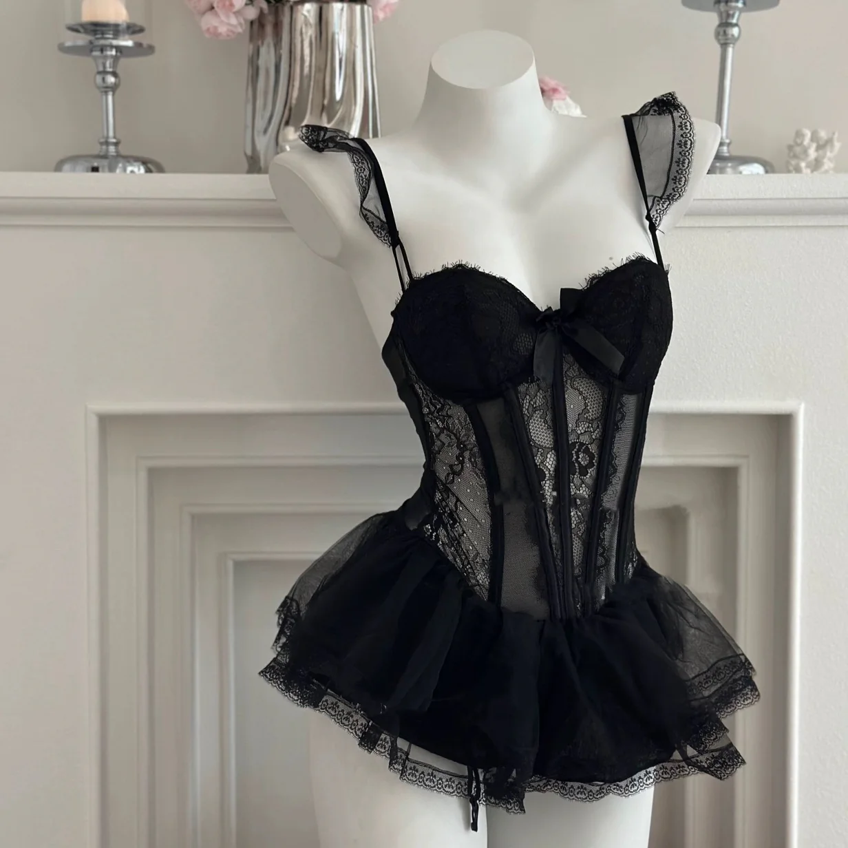 Sweet mesh dress HA2371 - Image 2