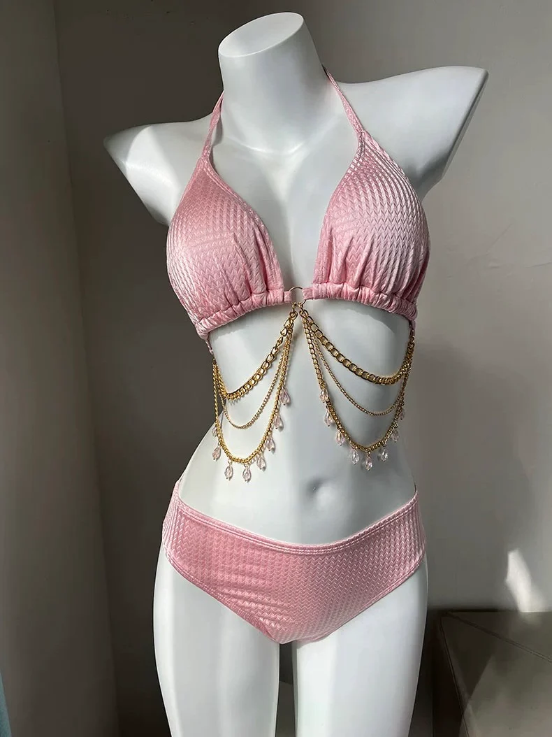 Pink sweet swimsuit HA2472 - Image 7