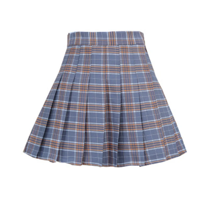 Plaid pleated skirt   HA0386 - Image 4
