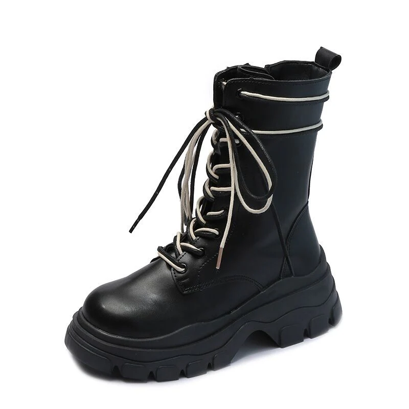 Platform platform martin boots  HA1391 - Image 6