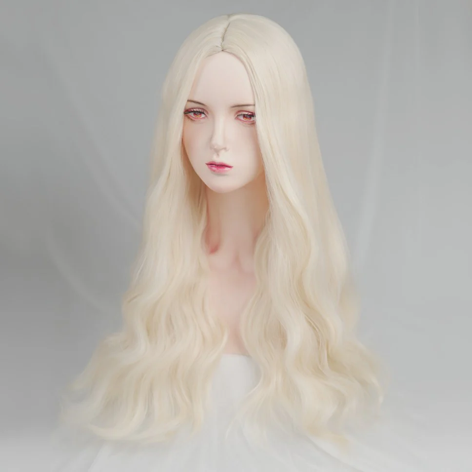 Platinum Long Curly Wig HA1321 - Image 3