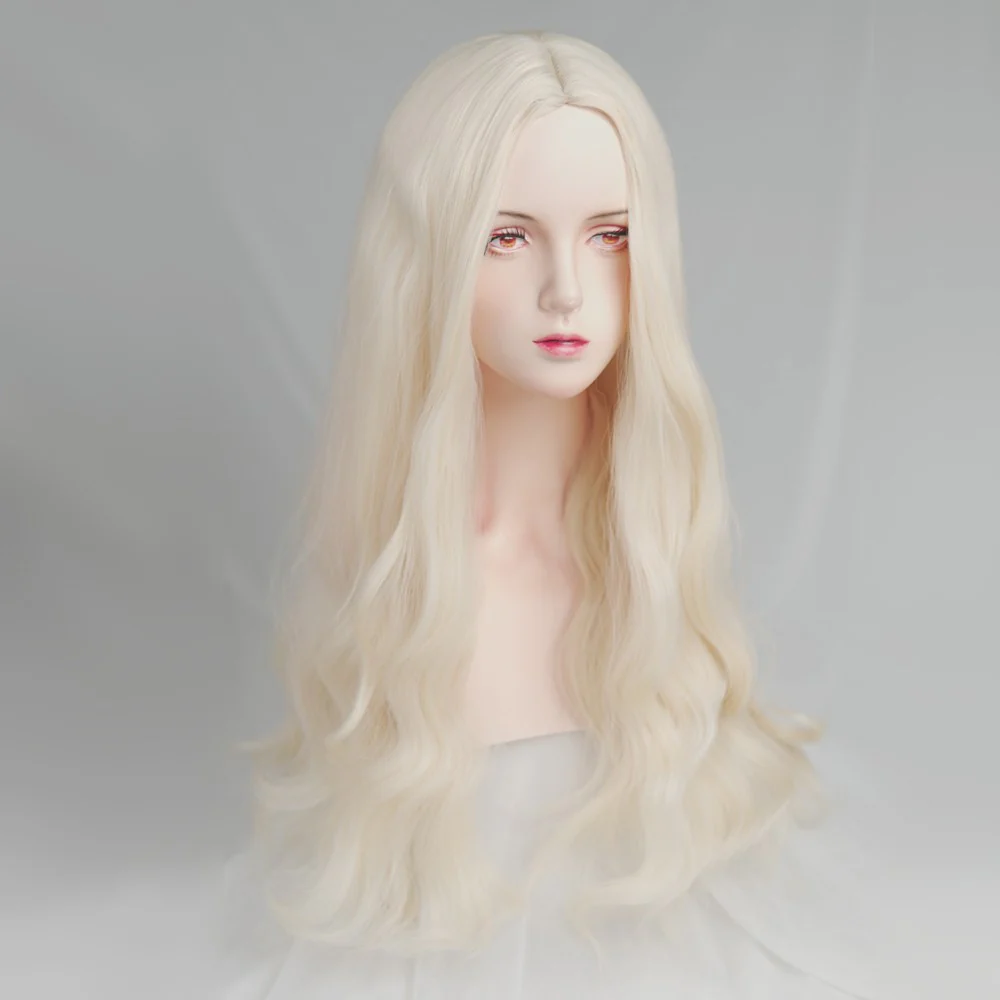 Platinum Long Curly Wig HA1321 - Image 4