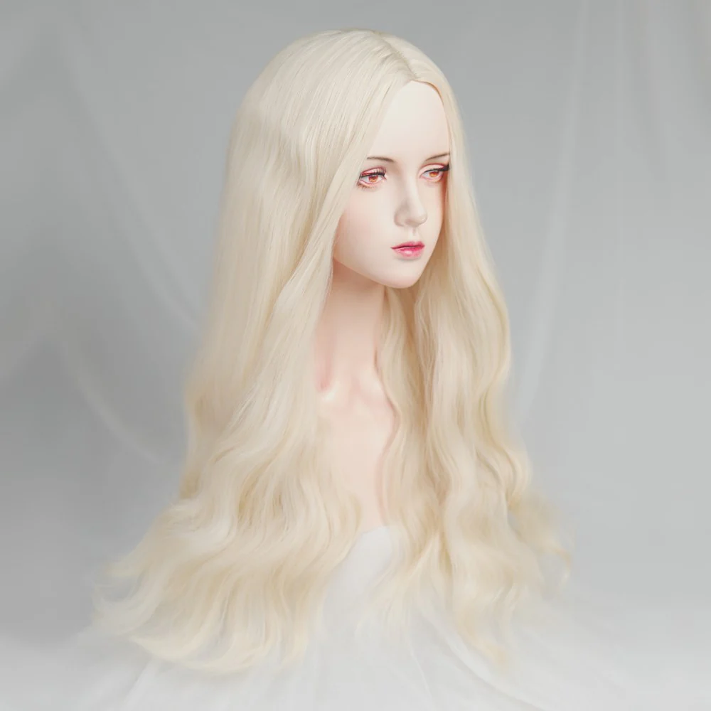 Platinum Long Curly Wig HA1321 - Image 5