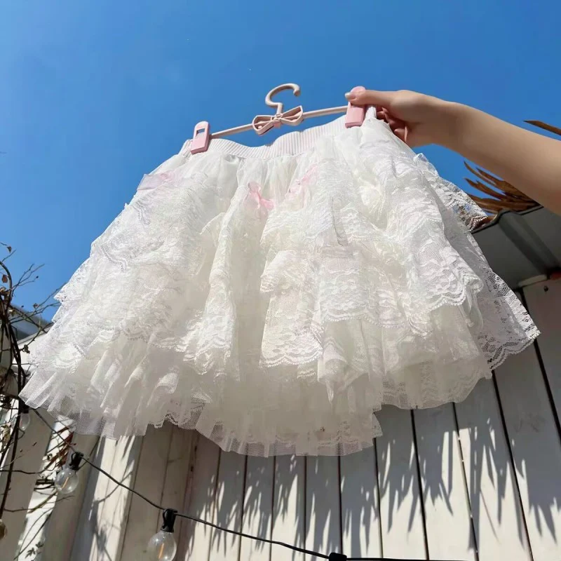 Pleated anti-skid skirt tulle skirt HA1852 - Image 2