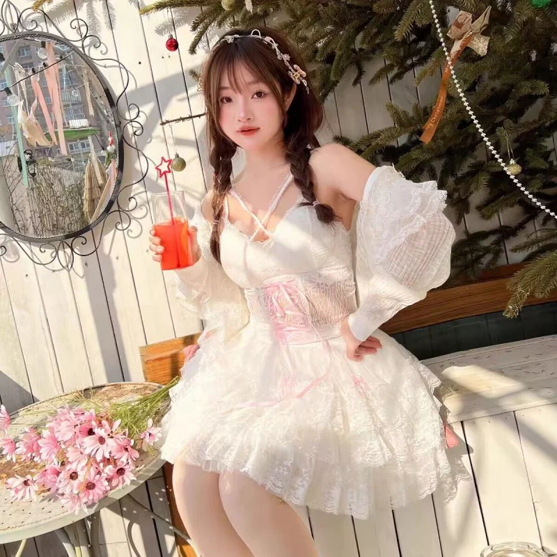 Pleated anti-skid skirt tulle skirt HA1852 - Image 3