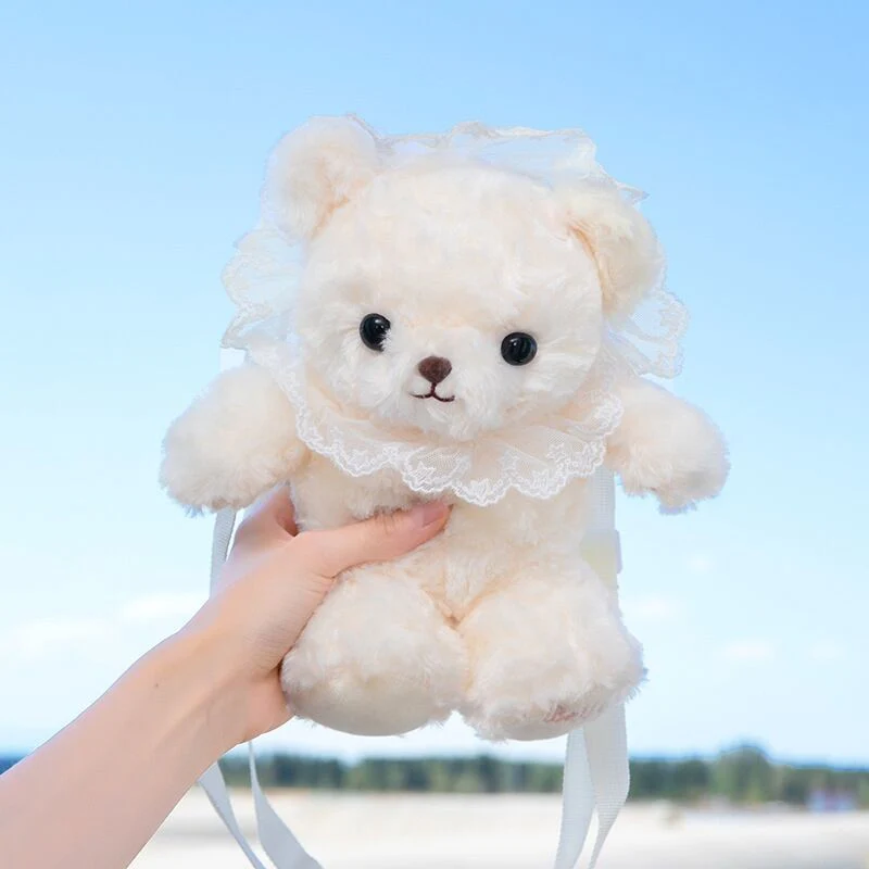 Plush bear backpack    HA1493 - Image 2