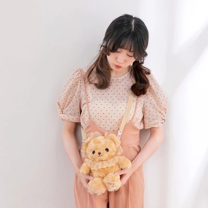 Plush bear backpack    HA1493 - Image 4