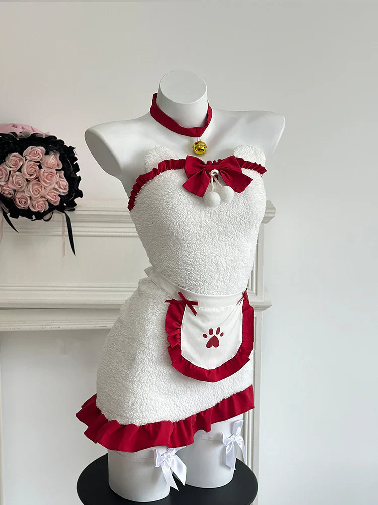 Plush Bear Christmas Dress HA2733 - Image 5