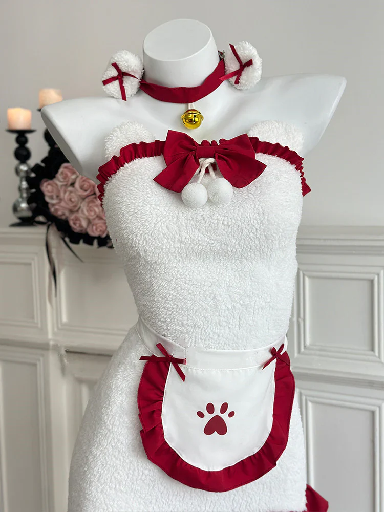 Plush Bear Christmas Dress HA2733 - Image 7