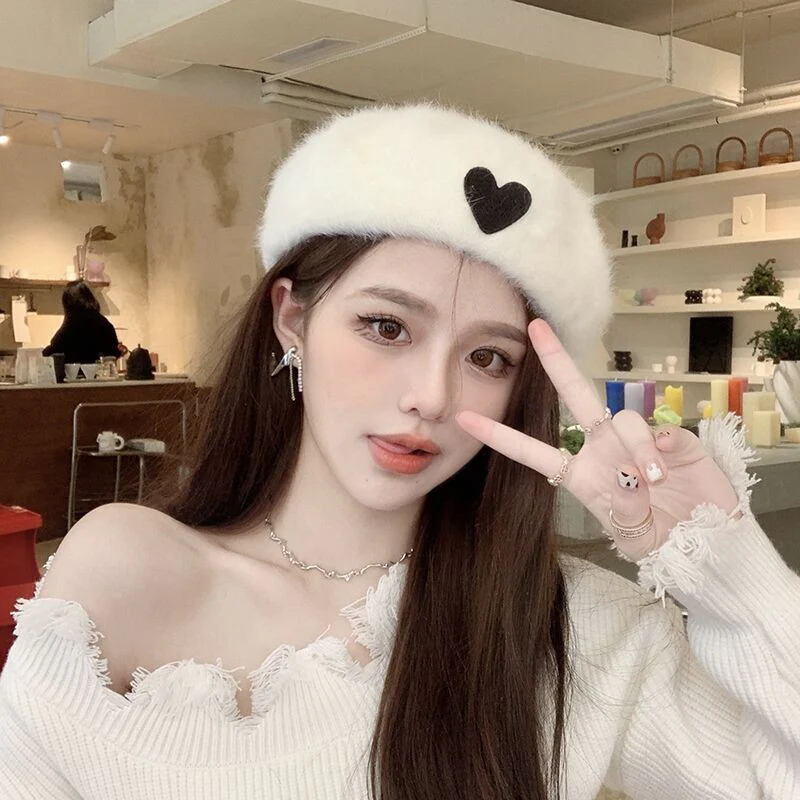 Plush beret   HA1385 - Image 2