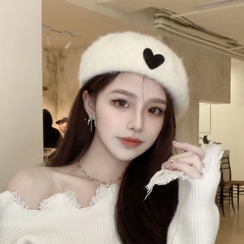 Plush beret   HA1385 - Image 3
