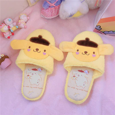 Plush big ears home cute warm shoes     HA0859 - Image 8