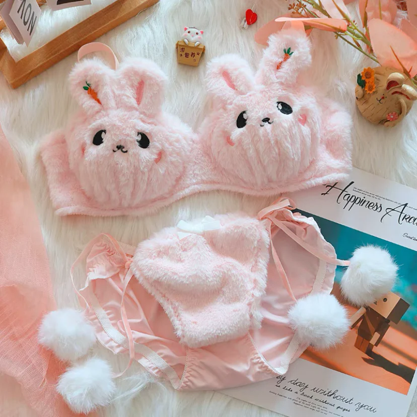 Plush bunny underwear set HA2268 - Image 2