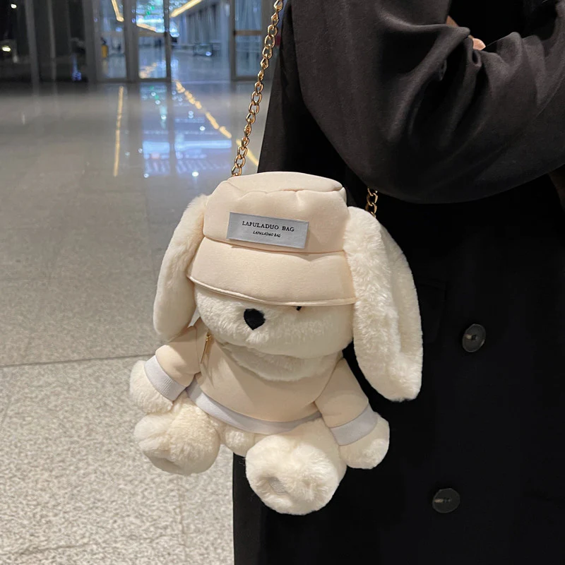Plush cute bunny bag  HA1207 - Image 4