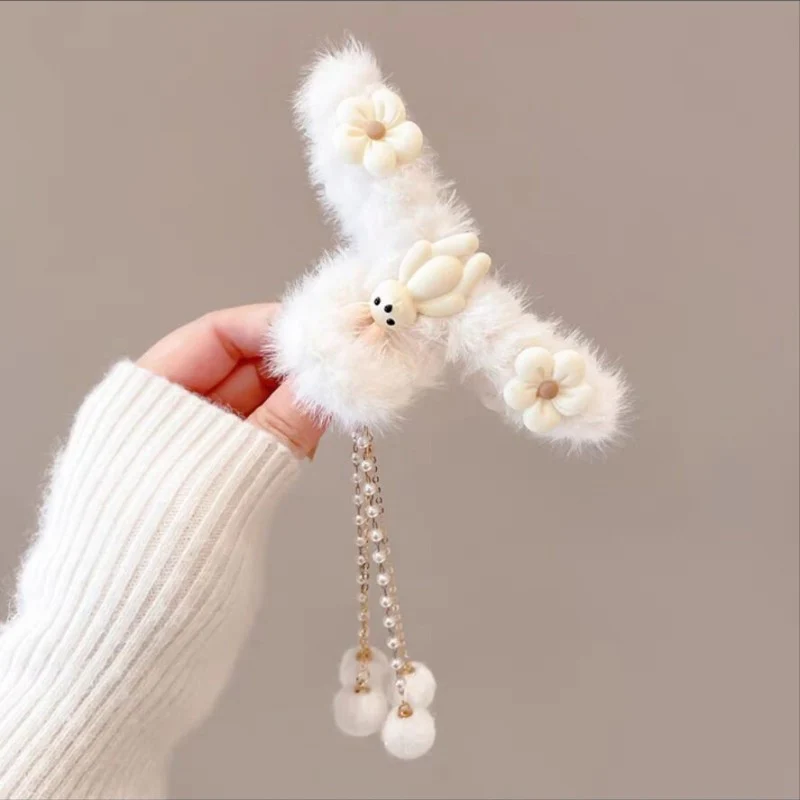 Plush cute hairpin headdress   HA1860 - Image 6